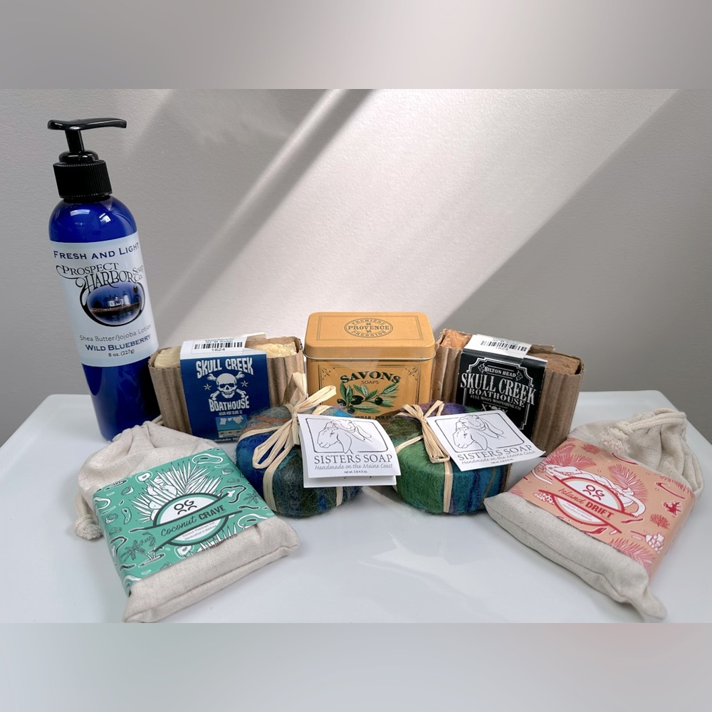 Soaps and lotion from around the world 🌎